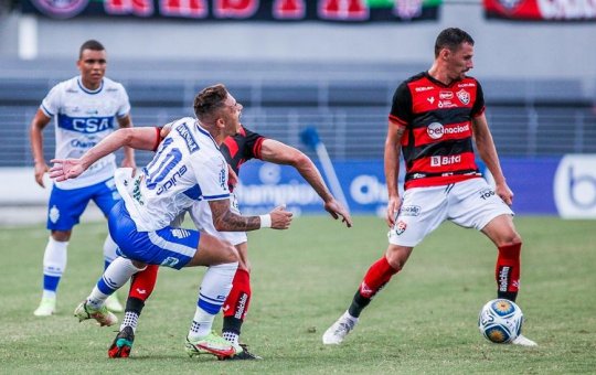 Vitória perde para o CSA fora de casa e segue sem vencer na Copa do Nordeste