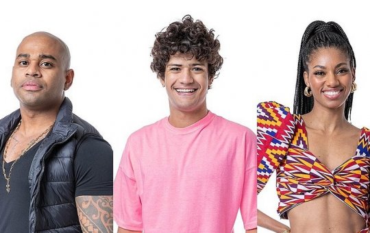 BBB 23: Cezar, Gabriel Santana e Tina estão no terceiro paredão