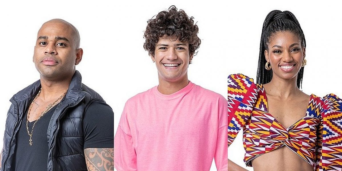 BBB 23: Cezar, Gabriel Santana e Tina estão no terceiro paredão