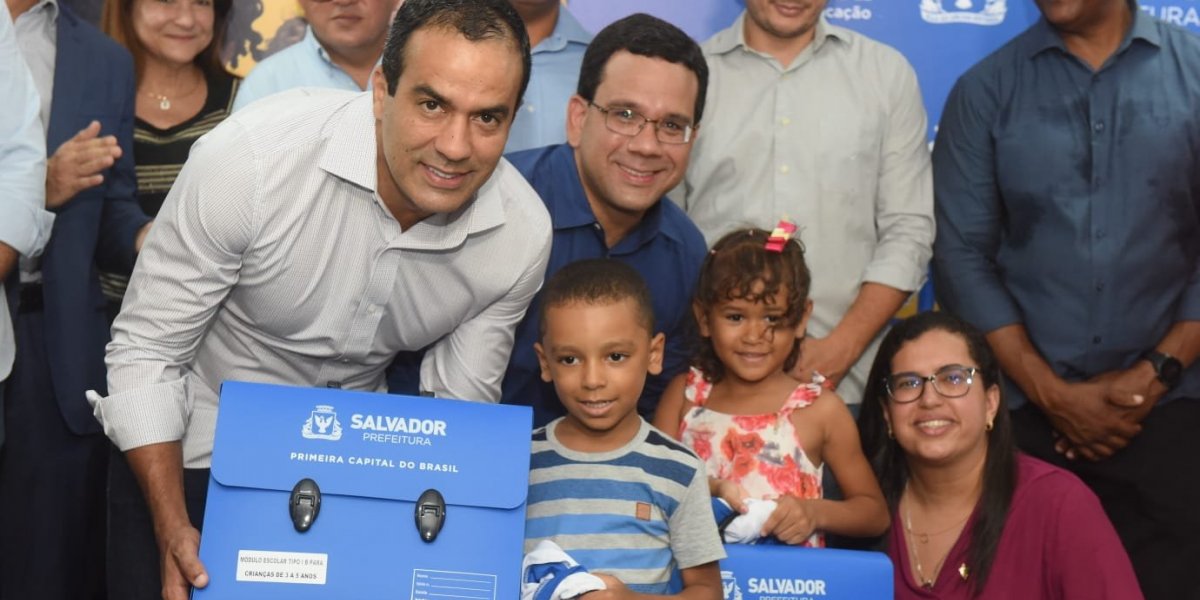 Bruno Reis apresenta ações para melhoria da rede municipal de ensino