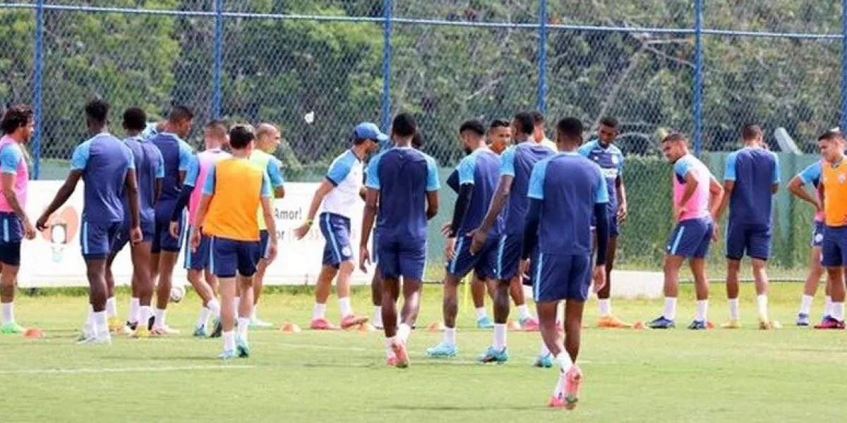 Bahia volta a treinar e Cauly participa; Kanu e Rezende fazem tratamento