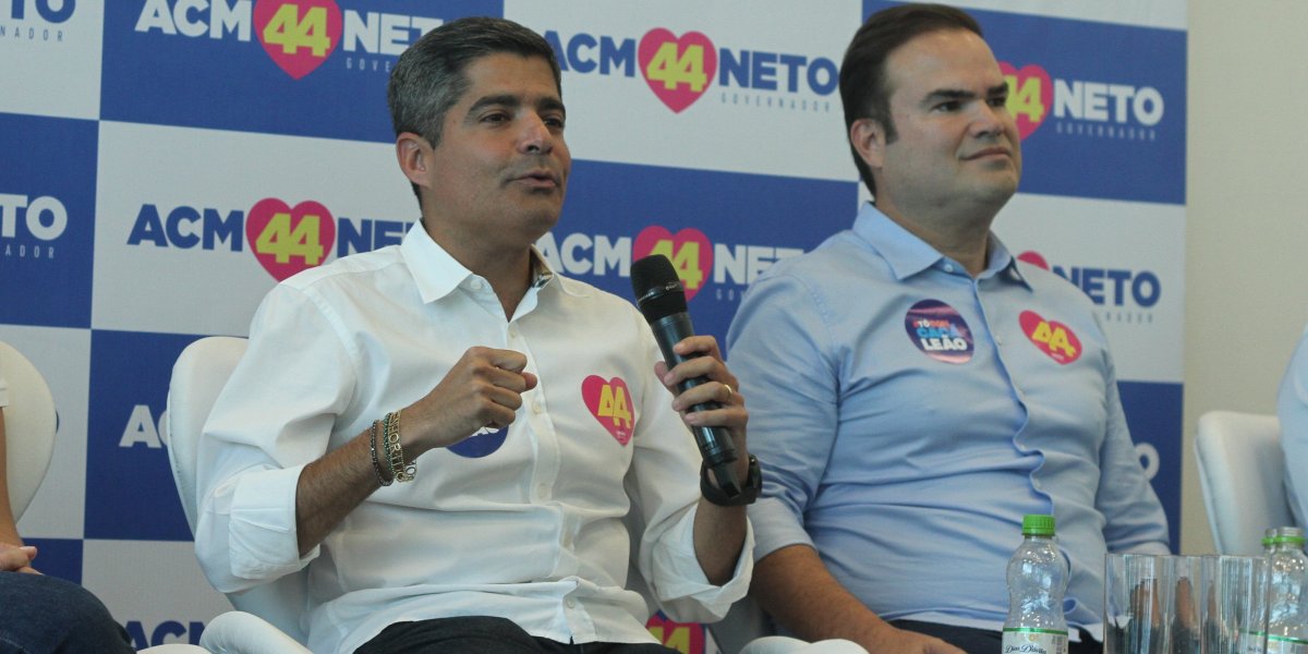 Cacá Leão afirma ter certeza de que ACM Neto será governador: "Não tenho dúvida"