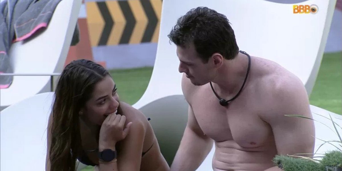 Esquentou! Key e Gustavo voltam a movimentar edredom; veja vídeo