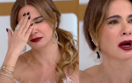 Luciana Gimenez volta à TV e se emociona ao lembrar do acidente: "Foi horrível"