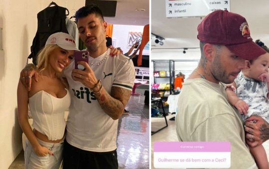 Karoline Lima detalha namoro com Gui Araújo e relação do modelo com filha