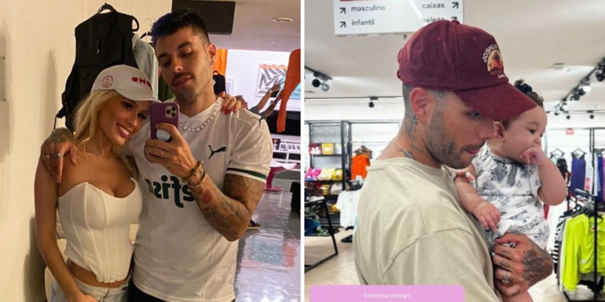 Karoline Lima detalha namoro com Gui Araújo e relação do modelo com filha