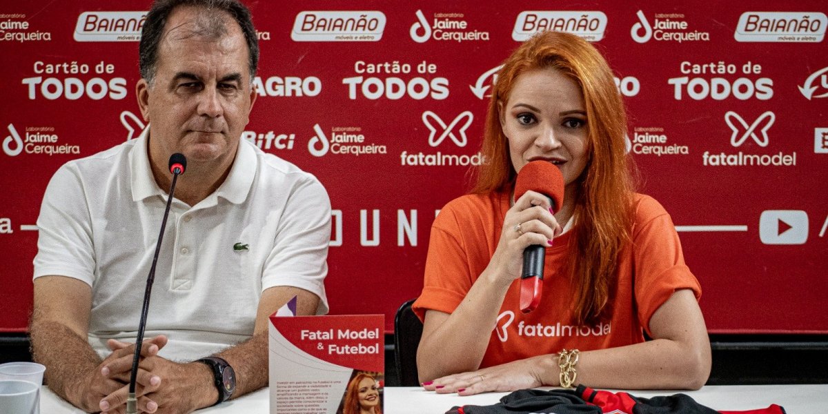 Vitória anuncia Fatal Model como novo patrocinador nas mangas da camisa