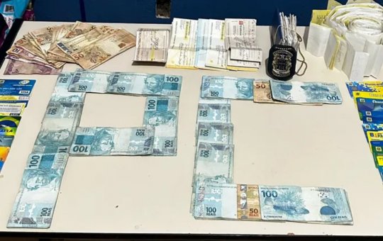 Polícia apreende mais de R$ 13 mil com idosa suspeita de agiotagem