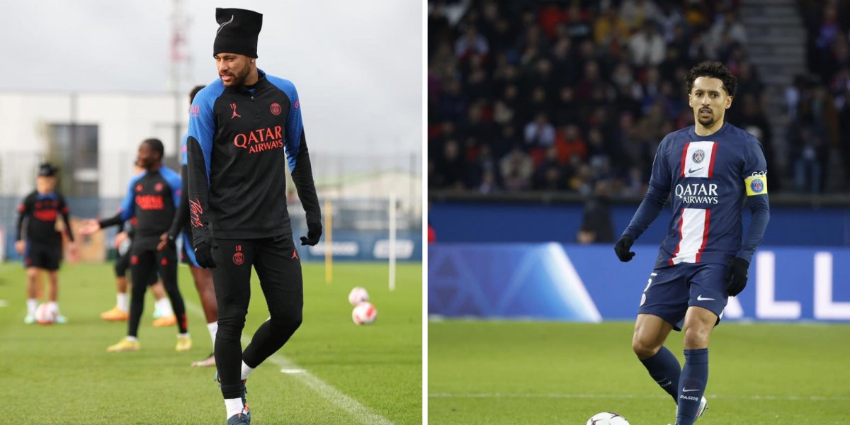 Neymar e Marquinhos discutem com diretor do PSG, diz jornal
