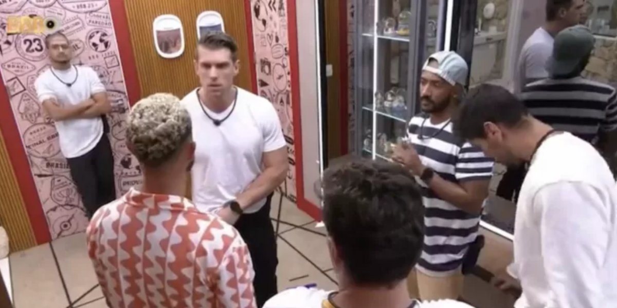 BBB 23: após formação do paredão, clima fica tenso entre os brothers e ...
