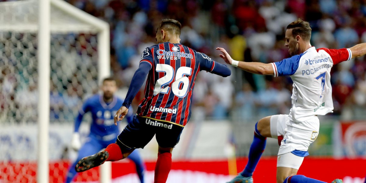 Em duelo de tricolores, Fortaleza bate o Bahia que segue sem vencer no Nordestão