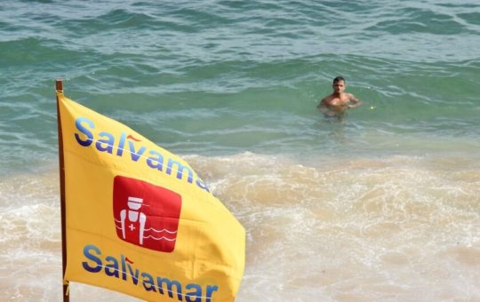 Salvamar registra seis afogamentos no pré-Carnaval e faz alerta a banhistas