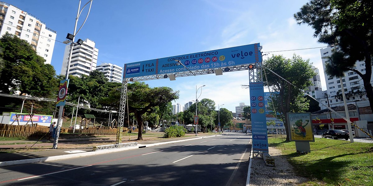 Tecnologia vai garantir ordenamento do trânsito no Carnaval