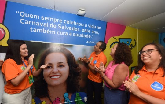 Sala de imprensa do Carnaval é inaugurada com homenagem à repórter Andréa Silva