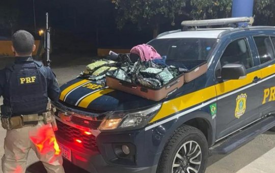 PRF apreende quase 70 mil comprimidos de ecstasy com adolescente no interior