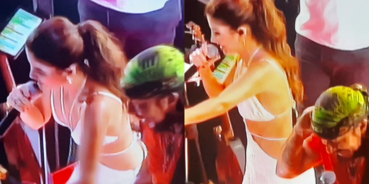 Paula Fernandes canta pela primeira vez com Bell Marques em trio