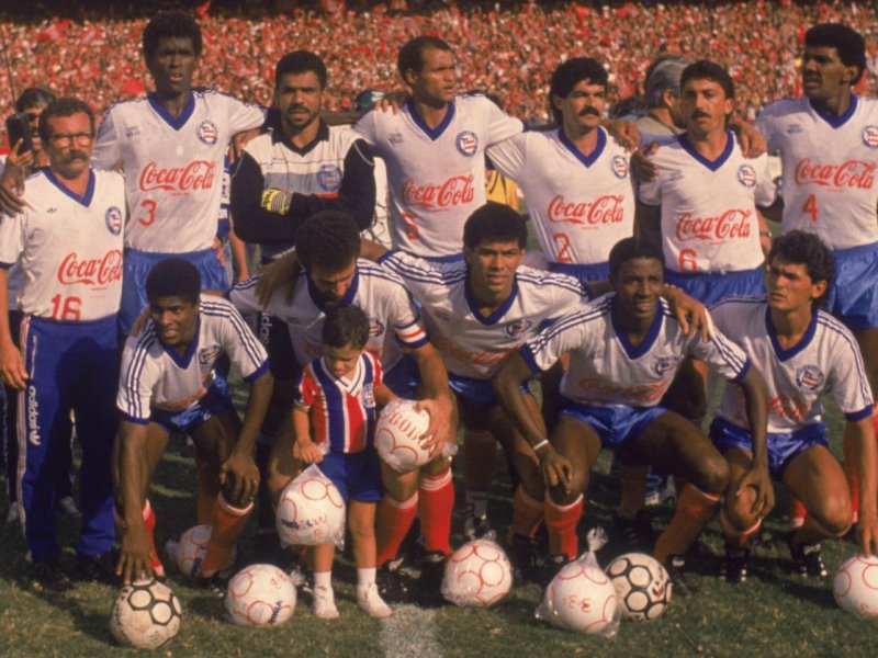 Título brasileiro de 1988 do Bahia completa 34 anos neste domingo