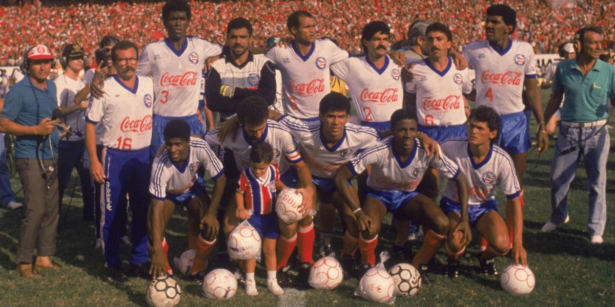 Título brasileiro de 1988 do Bahia completa 34 anos neste domingo