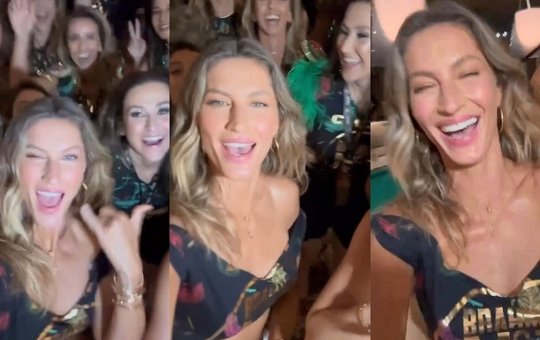 "Solteira não, alegre": Gisele dança ao som de Cria da Ivete em suposta indireta