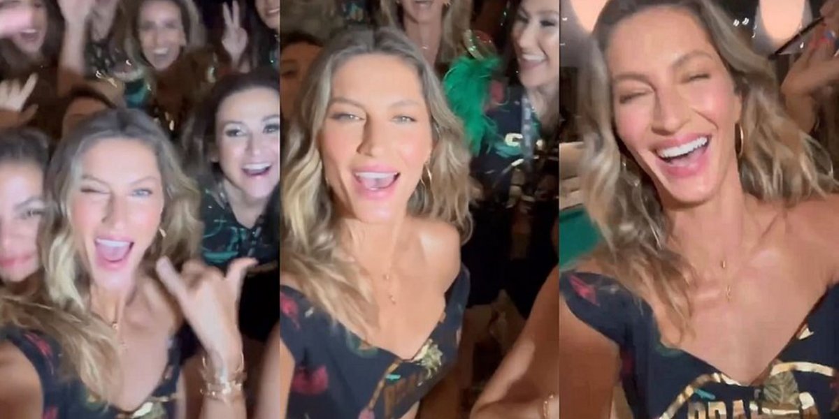 "Solteira não, alegre": Gisele dança ao som de Cria da Ivete em suposta indireta