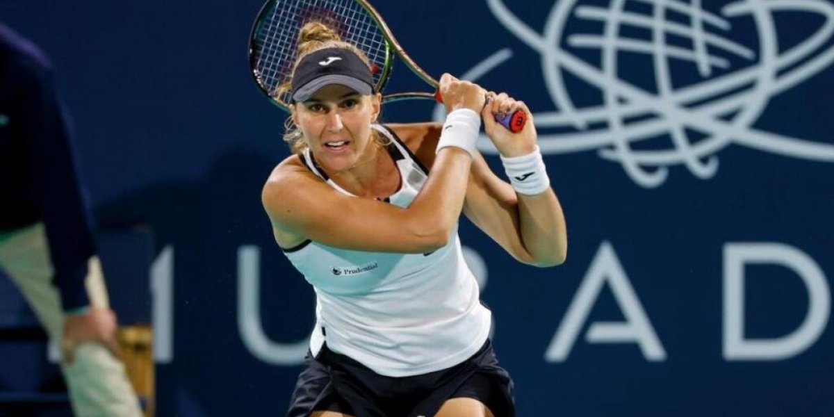 Bia Haddad é eliminada em estreia no WTA de Dubai; Luisa Stefani cai nas duplas