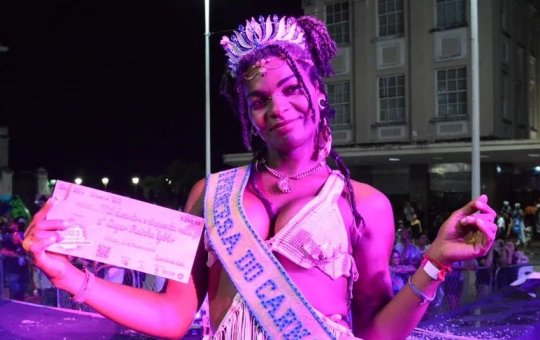 Saphyra Luz vence prêmio de rainha LGBTQIA+ do Carnaval de Salvador
