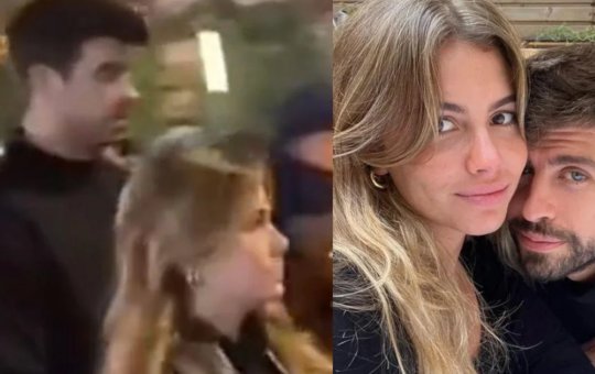 Piqué e Clara Chía são expulsos de restaurante por fã de Shakira