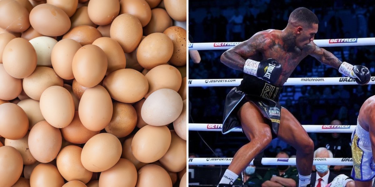 Ovos demais: lutador é pego no 'antidoping' por consumo excessivo da proteína