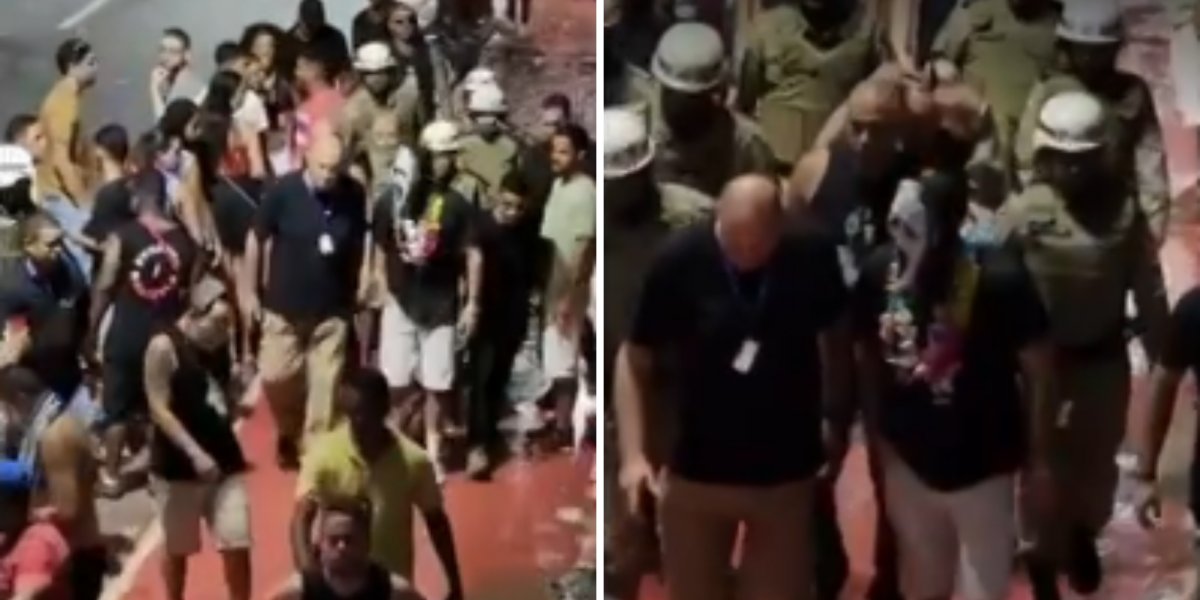 Gusttavo Lima usa disfarce para passar por foliões no Carnaval de Salvador