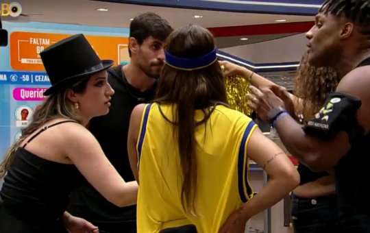 Nicácio e Cara de Sapato batem boca em nova treta no BBB 23: “Zé fofoquinha"