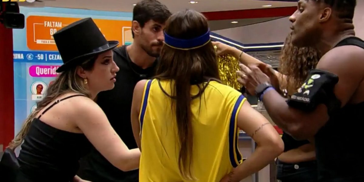Nicácio e Cara de Sapato batem boca em nova treta no BBB 23: “Zé fofoquinha"