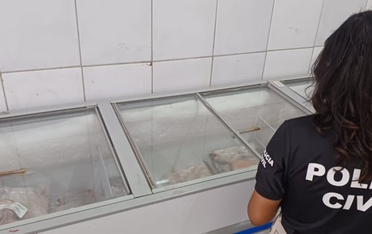Polícia apreende 8 toneladas de peixes com validade vencida em Salvador