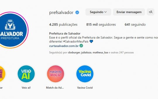É um estouro! Prefeitura de Salvador é destaque em três categorias de Prêmio