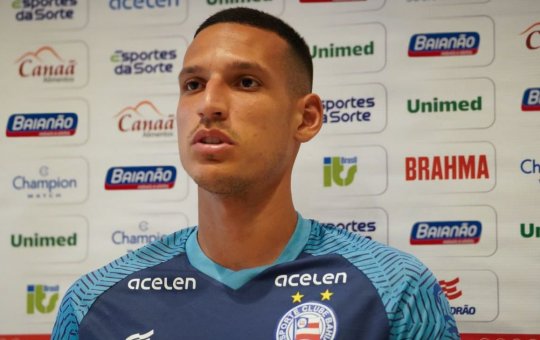 De volta ao time titular, Gabriel Xavier quer Bahia mais regular defensivamente