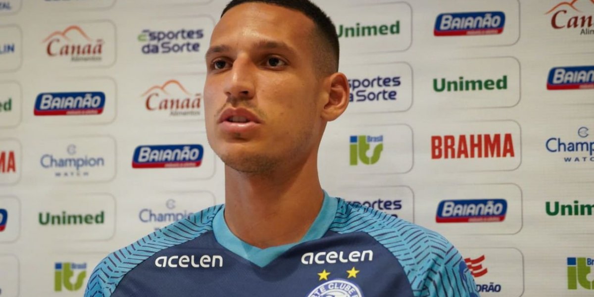 De volta ao time titular, Gabriel Xavier quer Bahia mais regular defensivamente