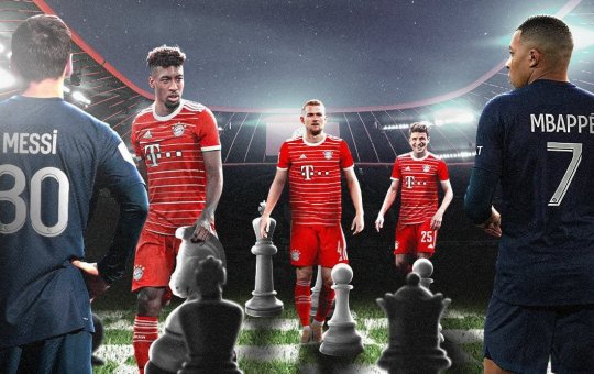 PSG e Bayern decidem duelo aberto pelas oitavas de final da Liga dos Campeões