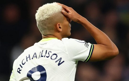 Sem sequência no Tottenham, Richarlison dispara: "Essa temporada está uma m*rda"