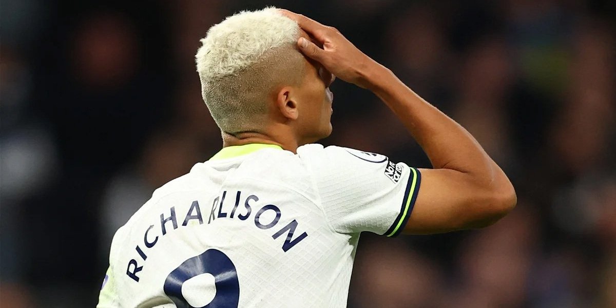 Sem sequência no Tottenham, Richarlison dispara: "Essa temporada está uma m*rda"