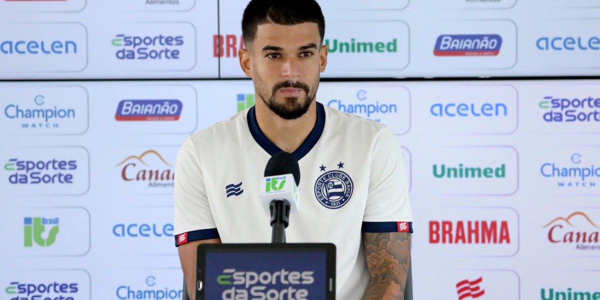 Cauly promete dedicação e diz que Bahia está focado no mata-mata do Baianão