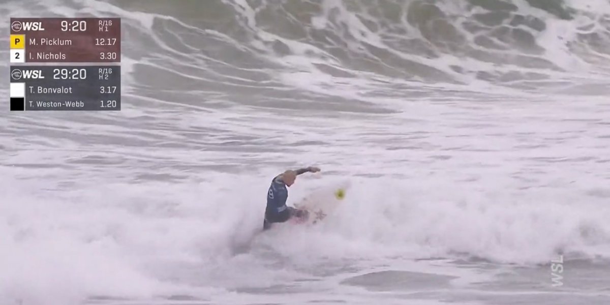 Tatiana Weston-Webb avanças às quartas de final da etapa de Peniche da WSL