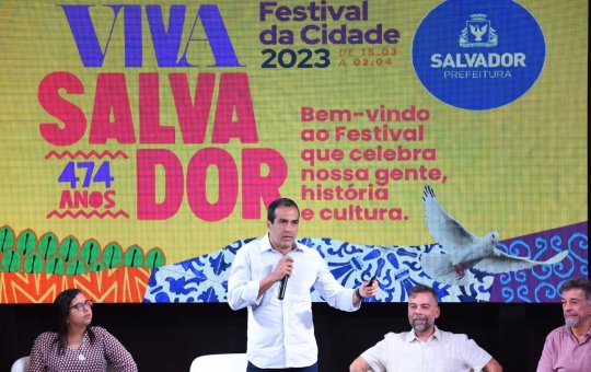 Prefeitura anuncia R$ 1 bilhão em obras em comemoração aos 474 anos de Salvador