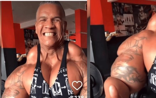 Homem 'Hulk' viraliza por forma física e é 'invejado' por seguidores