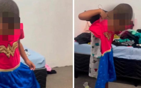 Polêmica: Pais dão vestido da mulher-maravilha para filho; web reage
