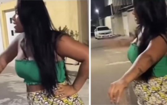 Mulher vai até casa da amante do marido com pedaço de madeira e viraliza