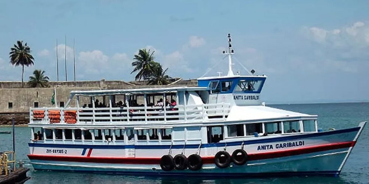 Maré baixa atrasa saída de lanchas entre Salvador e Mar Grande; veja horários