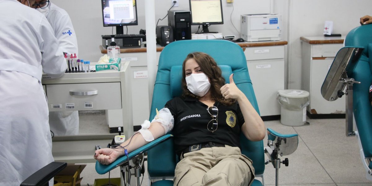 Doações de sangue crescem 91% em Salvador após ação da Polícia Civil