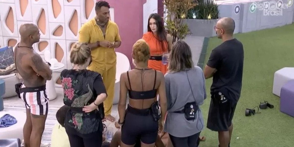De volta ao BBB, Fred e Larissa trazem novidades externas e agitam a casa