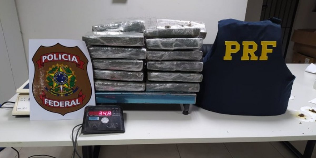 Jovem de 19 anos é presa com 34kg de maconha em Barreiras