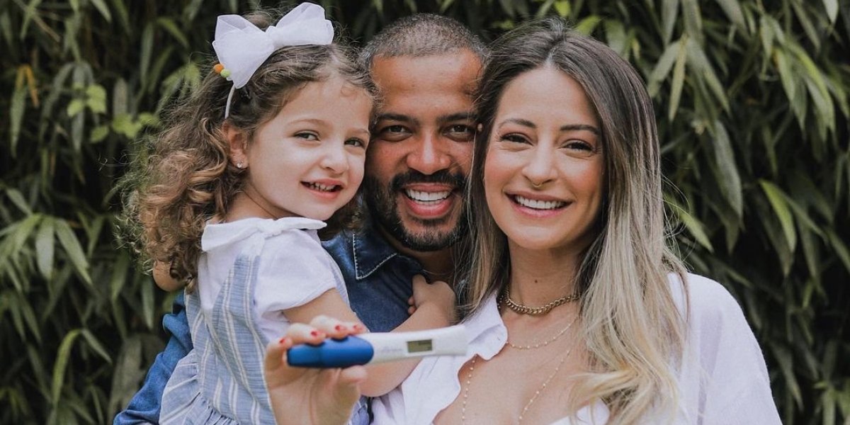 Chegando ao fim da gravidez, Tamy Contro revela término com Projota