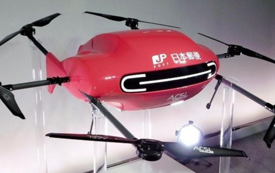 Japão testa drones para entregas dos correios